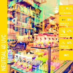 Solar Screen NEUTRAL 40 UVC anti-UV interiérová fólia Solar Screen NEUTRAL 40 UVC anti-UV interiérová fólia