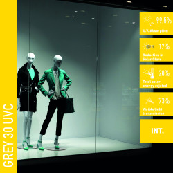 Solar Screen GREY 30 UVC anti-UV interiérová fólia Solar Screen GREY 30 UVC anti-UV interiérová fólia