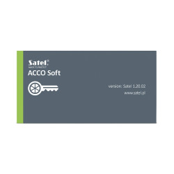 Satel ACCO Soft Program na vytvorenie štruktúry systému