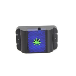 Isotronic M640 Odpudzovač, 12-24 kHz, modré svetlo, vibračný senzor, IP44, na batérie Isotronic M640 Odpudzovač, 12-24 kHz, modré svetlo, vibračný senzor, IP44, na batérie