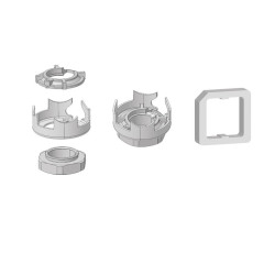 CAL-7131052 Calearo Adaptér do otvoru pre SHARK2 Opel 2009- CAL-7131052 Calearo Adaptér do otvoru pre SHARK2 Opel 2009-