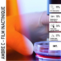 Solar Screen AMBER C anti-UV interiérová fólia Solar Screen AMBER C anti-UV interiérová fólia